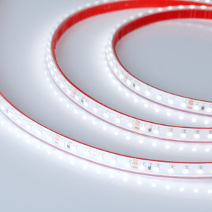 Лента герметичная RTW-PS-A120-10mm 24V White6000 (9.6 W/m, IP67, 2835, 5m) 022321(2), Светодиодная лента RTW-PS-A120, герметичная (PS-силиконовая экструзия). Светодиоды 2835, 120 шт/м (600 шт на 5 м), белая плата, ширина 10 мм, скотч 3M. Цвет БЕЛЫЙ 6000 K, цветопередача CRI>85, угол 120°. Питание 24V, мощность 9.6 Вт/м (48 Вт на 5 м). Разм