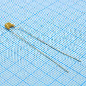 SR211A820JAR, Конденсатор керамический многослойный 82пФ 100В NPO ±5% радиальный 5.08мм 125°C россыпь