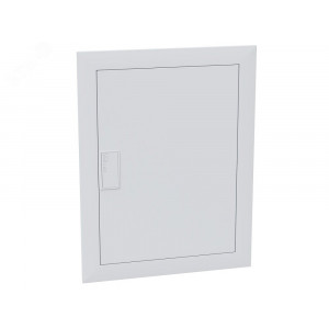 Щит распределительный встраиваемый с пластиковой белой дверцей на 24 модуля, OptiBox Pro 24-VNR-IP40 379799