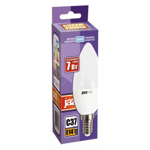 Лампа светодиодная PLED-SP 7Вт C37 свеча 5000К холод. бел. E14 560лм 230В 1027832-2