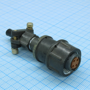 2РМТ14КПН4Г1В1В, Соединитель цилиндрический низковольтный