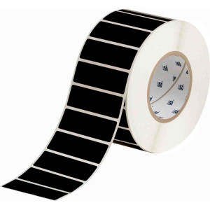 brd148174, THT-18-8117-3 этикетки, материал B-8117 черный матовый полиэстер, размер 76.2х25.4 мм, 3 000 шт. в рул.