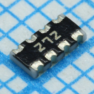 CAT16-272J4LF, Резисторная сборка SMD 1206 4 резисторов по 2.7кОм
