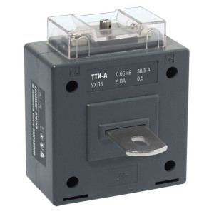 Трансформатор тока ТТИ-А 300/5А 10ВА 0,5 IEK (кр.1шт) [ITT10-2-10-0300]
