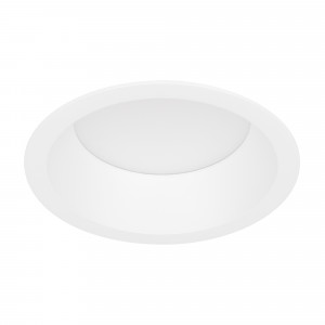Светильник MS-DROP-BUILT-R137-24W Warm3000 (WH, 90 deg, 230V) 041463, Встраиваемый светильник даунлайт. Мощность 24 Вт, св. поток 2080 лм, 87 лм/Вт, тёплый 3000 K, CRI>90, угол 90°, напряжение питания 230 В. Белый круглый корпус из алюминия, степень защиты IP54. Размер: диаметр 137 мм, высота 66 мм. Монтаж встраиваемый, уст