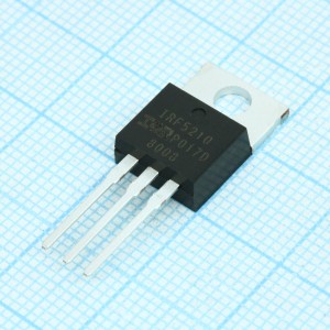 IRF5210PBF, Транзистор полевой P-канальный 100В 40А 200Вт, 0.06 Ом