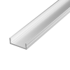 Алюминиевый профиль для LED ленты AC230V накладной 2440х18,5х8 мм (максимальная ширина ленты 14,9 мм) c комплектом стальных монтажных скоб (8 шт.) V4-R0-70.0001.KIT-2301
