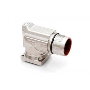 MB7RJN0601, Цилиндрические метрические разъемы 6POS RCPTCL 90 ROT STD FLANGE 25.7X25.7
