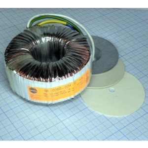 58-0250-024-S, Тороидальный трансформатор 250ВА 230В 24В 10,417A (117x54мм)