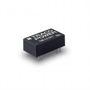 TIM 3.5-1222, Преобразователи постоянного тока в постоянный с изоляцией 3.5W 9-18Vin DIP16 +/-12V +/-146mA Med