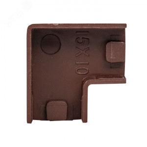 Поворот 90 гр. (15х10) (4 шт) темное дерево EKF-Plast