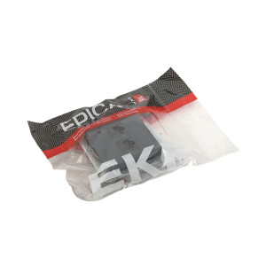 Механизм розетки RJ45 - 2шт, (cat5), графит Эпика EKF UP1-SOG-2RJ45-5