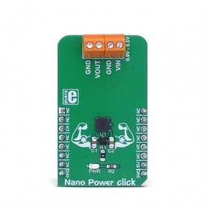 MIKROE-3035, Средства разработки интегральных схем (ИС) управления питанием Nano Power click