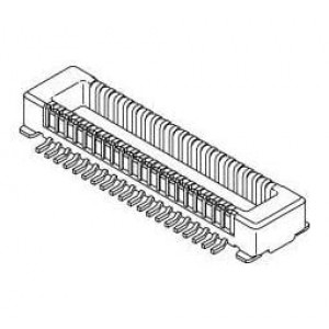 55650-0288, Межплатные и промежуточные соединители 0.5mm BTB SMT REC 20P 2MM HEIGHT