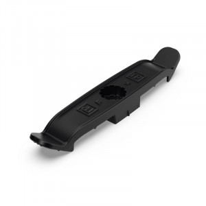 Держатель плоского кабеля двусторонний для прямого монтажа на 4 места (уп.20шт) черн. Промрукав PR13.0439