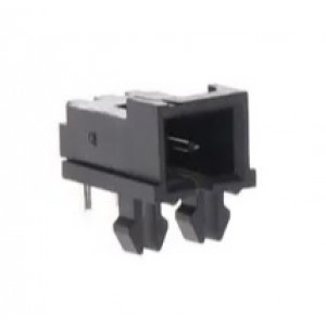 705510001, Вилка на плату угловая 2 контакта шаг 2.54 мм