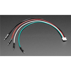 3955, Принадлежности Adafruit  JST PH 4-Pin to Male Header Cable - I2C STEMMA Cable - 200mm