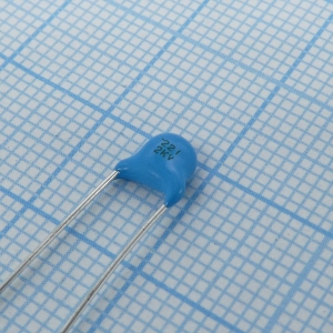 DEBB33D221KC1B, Cap Ceramic 220pF 2000V B 10% (4.5 X 5mm) Radial 5mm 85C Bulk