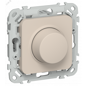 FLITE Светорегулятор проходной LED 250Вт СС16-5-1-ФлЛ льняной IEK FI-D22-0250-P-K88