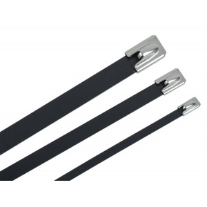 Хомут стальной ХСт 7,9х550мм с пол. покр. (100шт/упак) UHS11-D079-550-100