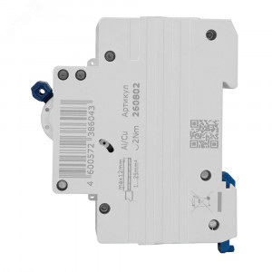 Выключатель автоматический модульный 3п C 63А 6кА OptiDin BM63-3C63-УХЛ3 КЭАЗ 260802
