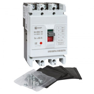 Автоматический выключатель ВА-99МL 100/ 63А 3P 18кА EKF Basic mccb99-100-63mi
