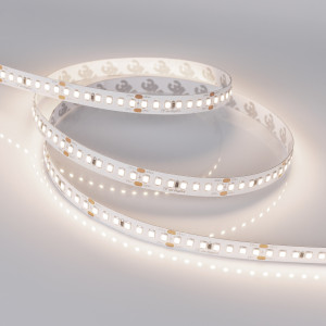 Лента RT 2-5000 24V Day4000 3x (2835, 840 LED, LUX) 019094, Гибкая лента LUX, светодиоды smd 2835, 168 шт/м (840шт на 5м), белая плата 10 мм, скотч 3М. Цвет ДНЕВНОЙ 3800-4200K. Питание 24V, мощность 17 Вт/м (85 Вт на 5м), угол 120°, цветопередача CRI>85. Размеры 5000х10x1.5мм. Мин.отрезок 41.67мм, 7 светодиодов. Ц