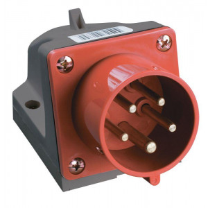 Вилка электрическая наружн. уст. 16А 3P+PE+N 380В IP44 ССИ-515 PSR52-016-5
