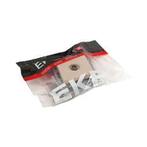 Механизм розетки TV, одиночная, кремовый Эпика EKF UP1-SOI-TV-1