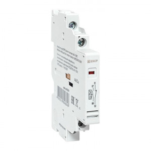 Контакт сигнализации аварийного отключения + вспомогательный контакт мгновенного действия АПД/GV2 АК-1001 1НО (авар.) + 1НЗ EKF apd-ad1001