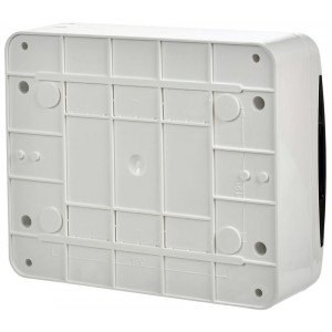 Корпус пластиковый ЩРН-П-12 IP41 черн. прозр. дверь TEKFOR TF5-KP12-N-12-41-K01-K03