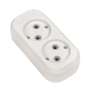 Колодка 2 гн. 10А 2,2кВт б/з Эксперт PROxima AKB10-2