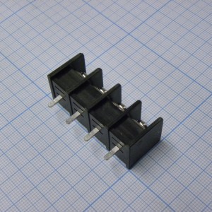 DG65C-B-04P-13-00A(H), Барьерный клеммный блок 4 контакта. Серия DG65C-B