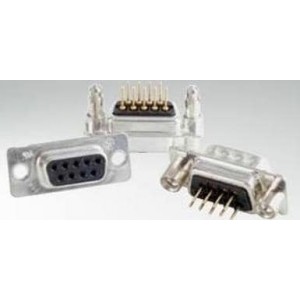 164A10069X, Стандартные соединители D-Sub  9P DSUB SOCKET STRT THRU-HOLE