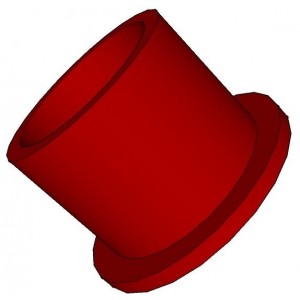 85005588A, Стандартный цилиндрический соединитель Plastic Protective Receptacle Cap