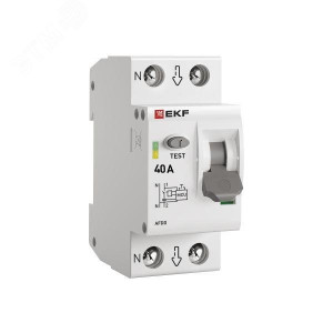 Устройство защиты от дугового пробоя (УЗДП) 1P+N 40А PROxima afdd-2-40-pro