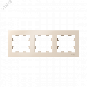 Рамка 3-м AtlasDesign универс. беж. SE ATN000203