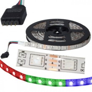 5050 300LED IP65 12V RGB, Светодиодная лента 5050, 300 LED, IP65, 12 В, RGB, длина 5 м