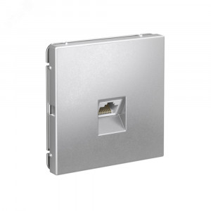 Розетка компьютерная ArtGallery RJ45 кат.6A механизм алюм. SE GAL000386