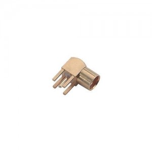 85_MMCX-50-0-1/111_OE, РЧ соединители / Коаксиальные соединители MMCX right angle PCB jack(f)