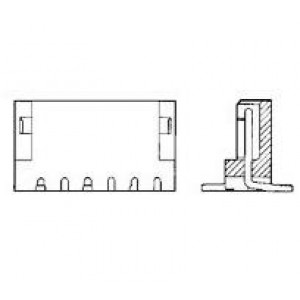 292172-8, Проводные клеммы и зажимы CT POST HDR ASSY 8P IN-TUBE BL