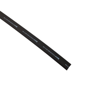 Термоусаживаемая трубка ТУТ нг 12/6 черная рулон PROxima tut-12-b