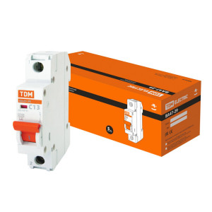 Автоматический выключатель ВА47-29 1Р 13А 4,5кА х-ка С SQ0206-0073