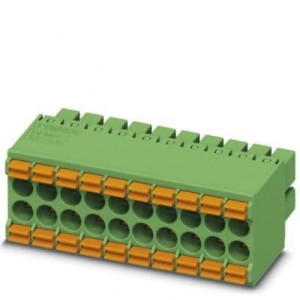 1790166, Съемные клеммные колодки 8 Pos 3.5mm Dbl Row Plug 24-16AWG Spring