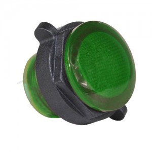CNX722C500120T, Светодиодные панельные индикаторы PMI 22mm LED 120V Tab Green MS