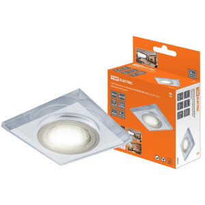 Светильник встраиваемый СВ 03-01 MR16 50Вт G5.3 зеркальный/хром SQ0359-0043