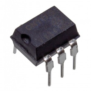 CNY17-2, Оптопара транзисторная, 5.3кВ 70В 10мА Кус=63...125%