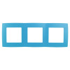 12-5003-28 Рамка на 3 поста, 2, голубой (15/150/2400) Б0019411