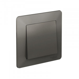 ATLASDESIGN AIR 1-постовая РАМКА, СТАЛЬ/дымчатый черный ATN220901