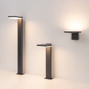 Светильник LGD-TENT-WALL-9W Warm3000 (GR, 110 deg, 230V) 029977, Настенный светильник для подсветки входных групп и фасадов зданий. Цвет ТЕПЛЫЙ БЕЛЫЙ 3000К, 9Вт (830лм). Влагозащищенный корпус IP65 - серый алюминий, экран из поликарбоната. Питание 220В, мощность 9Вт. Размеры ДхШхВ 200х176х125мм.